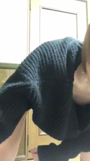 【Live Chat】When I delivered with a braless sweater, my nipples were poroli