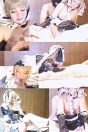 [Limited time release] Popular game Gonzo video of big breasts layer with a costume of Azun ● is leaked w [35 minutes]