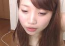 [Live chat] A super cute beautiful girl masturbates violently with a huge! !!