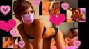 2 consecutive ejaculations ◆ One-room gal couple ◆ Continuous facial / agony SEX with a girlfriend with outstanding style