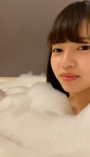 【Personal shooting】Hidden shooting of a loli beauty taking a bubble bath