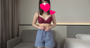 An 18-year-old busty shaved underground idol from Fukuoka whose income has decreased due to Corona is vaginal shot