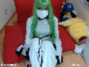 Cosplay beautiful girl's naughty undressing live delivery! !!
