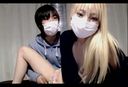 Couple POV ◆ Intense live chat SEX delivery with a blonde gal and a guy who loves cute feelings