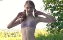[4K high image quality] Picnic masturbation play of a slender fair-skinned teen beauty! There is a sequel! No81 [With uncensored benefits]