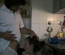 【Oral ejaculation】Wife receiving dessert sperm