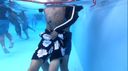 Couple ◆ Daring 〇〇 Couple's pool underwater / in a swimsuit ・ Couple who can't stand it