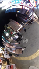 【360 degree camera】 【Outdoor exposure】Big breasts sister walks with nose hook and mouth shackles