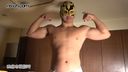 Masked wrestler Nioh standing! !! Let go of it on the stand! (D angle)