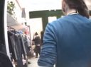 Boob polori apparel clerk (3 people) breast flicker secretly filmed by camera boy