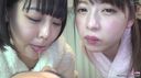 (1) Rena Aoi and Yua Nanami's subjective face licking → swearing spitting → watching the tubabero!