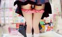 【Exposed】A shop where beautiful girls who pull down their shorts, expose their anus and, and shop