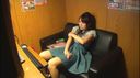 Hidden camera in a private room of an Internet café in Tokyo / Too intense masturbation of an amateur girl Vol.11