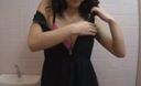 【개인 사진】 공중 화장실에서 트위터에서 알게 된 큰 가슴 언니를 옷을 벗으려고 했습니다 www