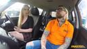 Fake Driving School - Fake instructors hot fuck with minx