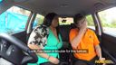 Fake Driving School - Big Busty Black Beauty Banged