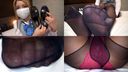Video [Amane-chan, a uniformed girl I met on Twi○ter] First part: Foot appreciation ◎ Black pantyhose< languard (with diamond), toe reinforcement>