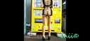 Convenience store daytime exposure! Shop ♡ half-naked