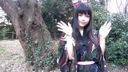 "Cosplay DE Walk" Walk around the castle ruins in kimono