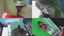 [Real amateur] 〈One coin release〉 Release for 3 super cute girls taken as an exposure photography ★ hobby in the photo booth plane! I'm panty shots out my nipples! !!
