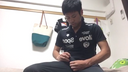 Handsome 19-year-old man with a big of 17 cm, masturbation of the soccer club! !! ①