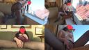 [Pantyhose photo session] Maid café signboard girl GET❤ on a business trip Sweaty and damp stuffy black pantyhose and man juice sticky! !! Super close-up! Nylon texture batch lionny!! (with bonus video)　