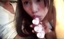 G Cup College Girl Kirara-chan ♡ Oral Ejaculation & Swallowing Removal Sexual Processing ♡　