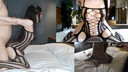 Super special price ~ 980pt for 20 days! [Very popular] Invincible Ai-chan wearing erotic underwear with black hair twinte stained the inside of the mouth ww [Oral ejaculation]