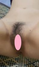 [Slow vaginal shot] A couple who have vaginal shot sex while holding back their voices because they live in an apartment