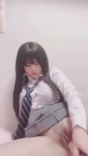 超エロい美女がバイブでオナニー