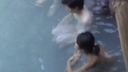 【Peep】Gal open-air bath 12