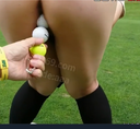 【ロングVerです！】某有名銀行女子行員が重要顧客に特別な性接待ゴルフを行い顧客が撮った動画が流出！シャフトを挿れられティーショット、最後には顧客自身の“シャフト”を挿入されてしまう！！