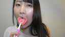 A must-see for tongue and spit fetishes! Enjoy the "raw tongue" and "spit of a white lump" of an amateur woman in the city [Personal photography, Yumi-san]