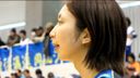 여자 배구 일본 대표!　이와사카의 촉촉한 밀착 영상!
