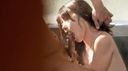 混浴温泉でカップル狙ってNTRセックス☆ハーフ顔スレンダー美女が他人棒に攻められる背徳映像！！