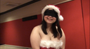[Personal shooting] Shy big breasts chubby Santa and vaginal shot SEX♡ feeling and roll-up reaction is too cute ...!