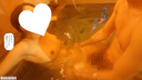 [Personal shooting] ☆ Completely amateur ☆ "Why are you!♡" Perverted sexual act in a private bath with a female college student with beautiful breasts