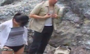 【옛 대만】옛 타이완 에로 동영상! 야외 바위 땅에서 헌팅 여자를 쓰러뜨린다! 다른 POV 촬영 2발!