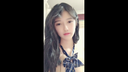 방전!! [없음] 아이돌급에서 흑발의 청초하고 귀여운 중국인 미녀의 유니폼 자위 라이브 채팅 전달 [개인 촬영]