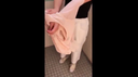 [Smartphone personal shooting] JD girl w who is made to process her sexual desire conveniently in a public toilet w
