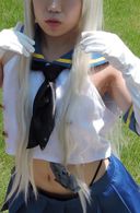 Cosplay 2018 Summer Raise both arms and show off your belly button miniskirt [Video] Event edition 4811