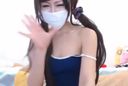 A fair-skinned older sister delivers masturbation chat in swimsuit costumes! !!