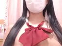 Erotic masturbation chat delivery to a beautiful woman in a beautiful back rain suit! !!