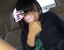 (Personal shooting) Honor student type with long black hair ~ Sailor uniform J ○K prank shame play in the car / / Bring it home and immediately leave it on clothes and vaginal shot without permission
