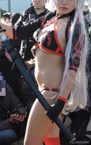 Cosplay 2018 Winter Erotic Body Lower Breast Excitement Cleavage! Outdoor Photography [Video] Event 4123