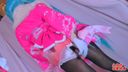 Squirting & Piston Masturbation with No Touch Rotor Masturbation in Furisode Cosplay [Hatsune Miku]