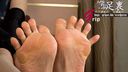 高身長OLのAyaちゃんの足指長めタコあり！高身長24〜24.5cm足裏足指