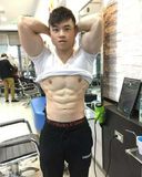 Real video chat where you can see the true face of Nonke! !! Super big Hiroto 23 years old super big handsome super spar appeared! !! The well-proportioned beauty muscles made of volleyball and the natural smile are all perfect!!