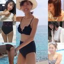 新婦さん134　超美人若ママさんの水着姿とミルクママになるまで NEW