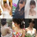 新婦さん174　超超美人花嫁さんの胸元セクシーウェディングドレス NEW